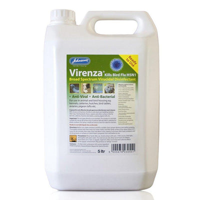 Johnson's Virenza Disinfectant, 5ltr - Ormskirk Pets