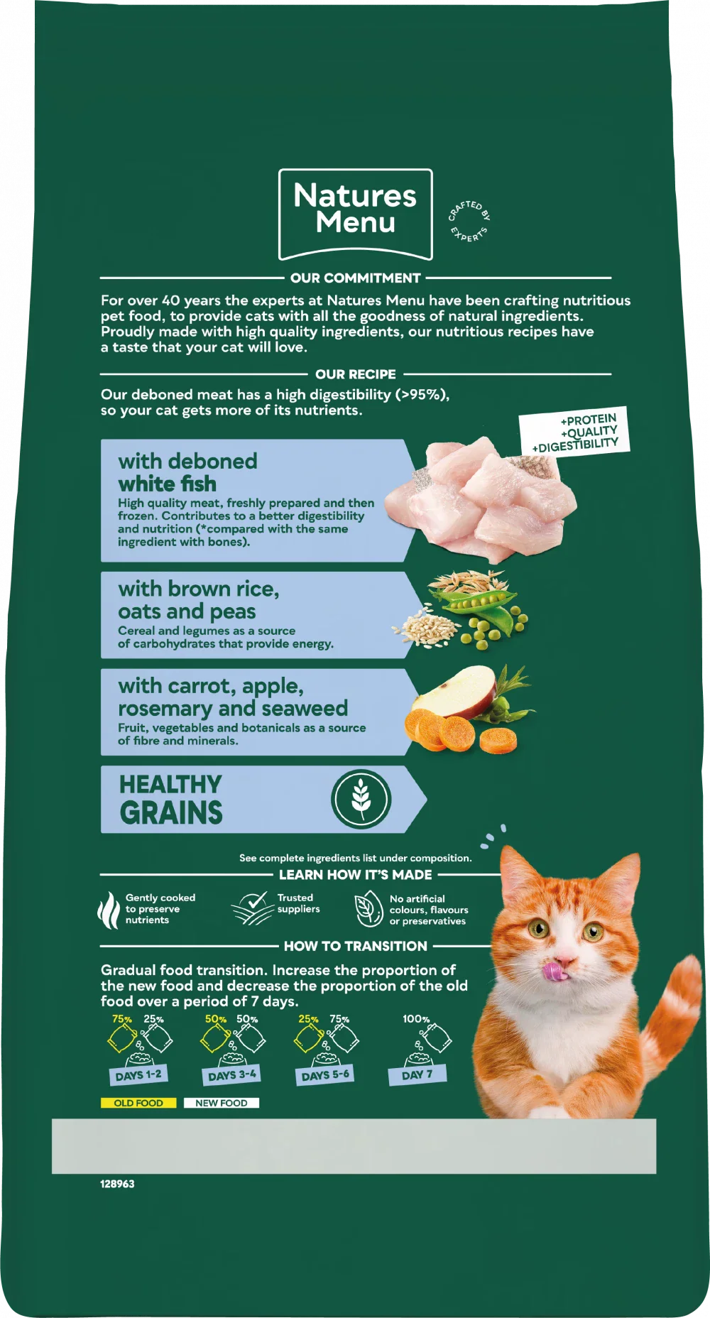 Natures Menu High In Meat Dry Cat Food No Grain With Chicken
