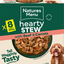 Natures Menu Dog Pouches Hearty Stews Beef For Adult Dogs 8 x 100g