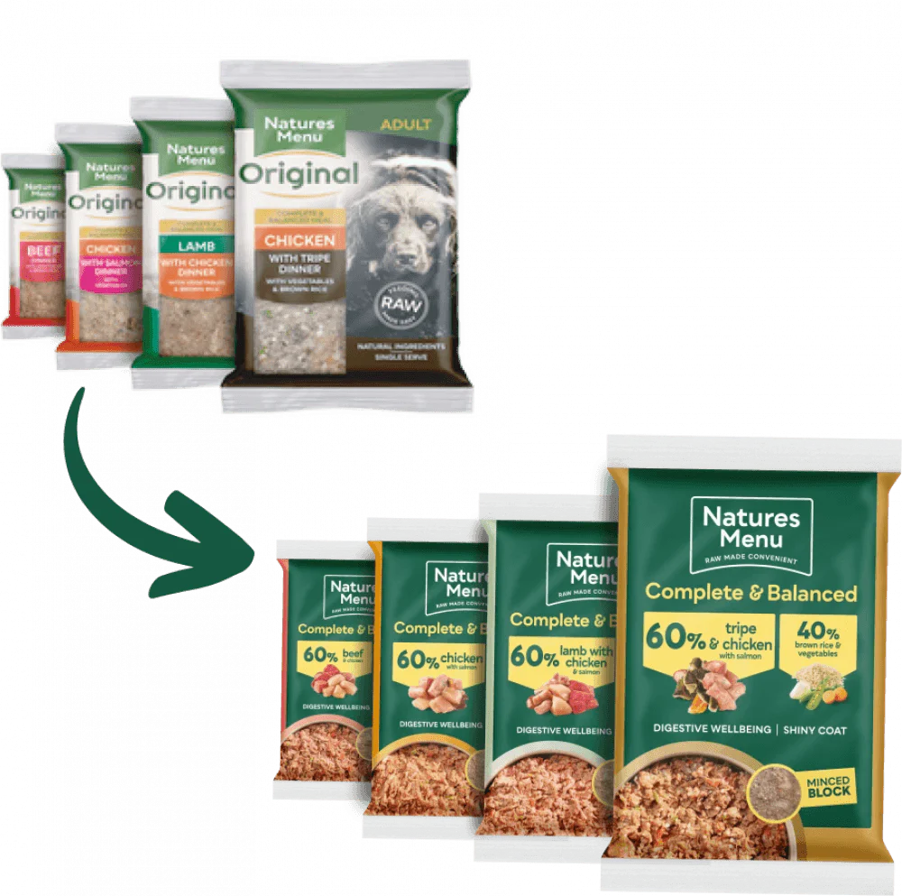 Natures Menu Multipack 60/40 Complete and Balanced 12 x 300G - Ormskirk Pets