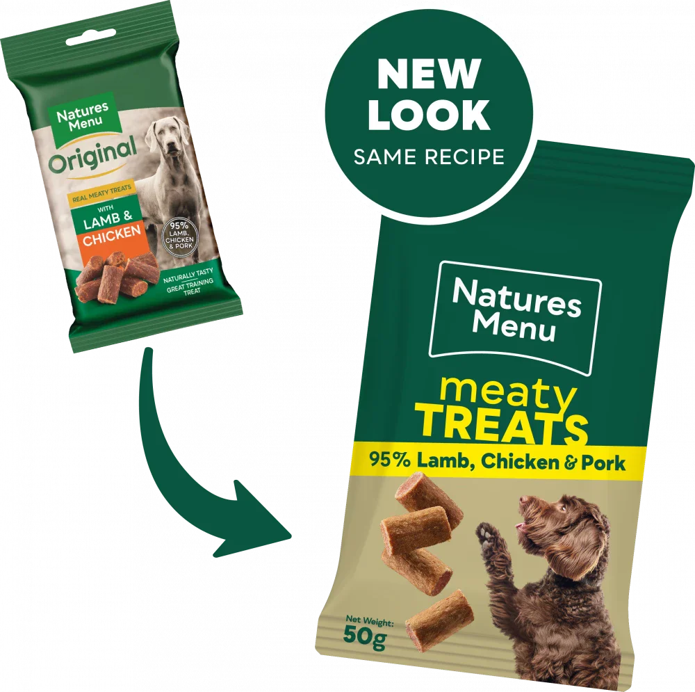 Natures Menu Meaty Treats For Adult Dog Chicken And Lamb 50G