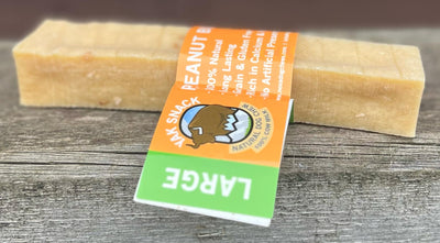Yak Snacks Peanut Butter Large Single Chew