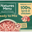 Natures Menu 100% Lamb and Chicken Freeflow Mince for Adult Dogs 2kg - Ormskirk Pets
