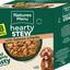 Natures Menu Dog Pouches Hearty Stews Salmon For Adult Dogs 8 x 100g