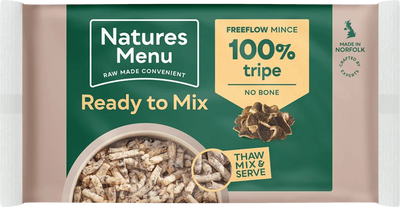 Natures Menu 100% Tripe Freeflow Mince for Adult Dogs 2kg - Ormskirk Pets
