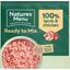 Natures Menu Just 100% Lamb and Chicken Mince 400g - Ormskirk Pets