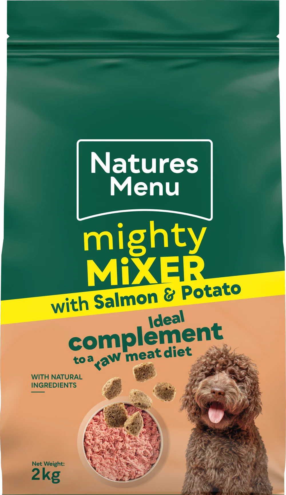Natures Menu Mighty Mixer with Salmon & Potato 2kg