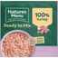 Natures Menu Just 100% Turkey Mince 400g - Ormskirk Pets