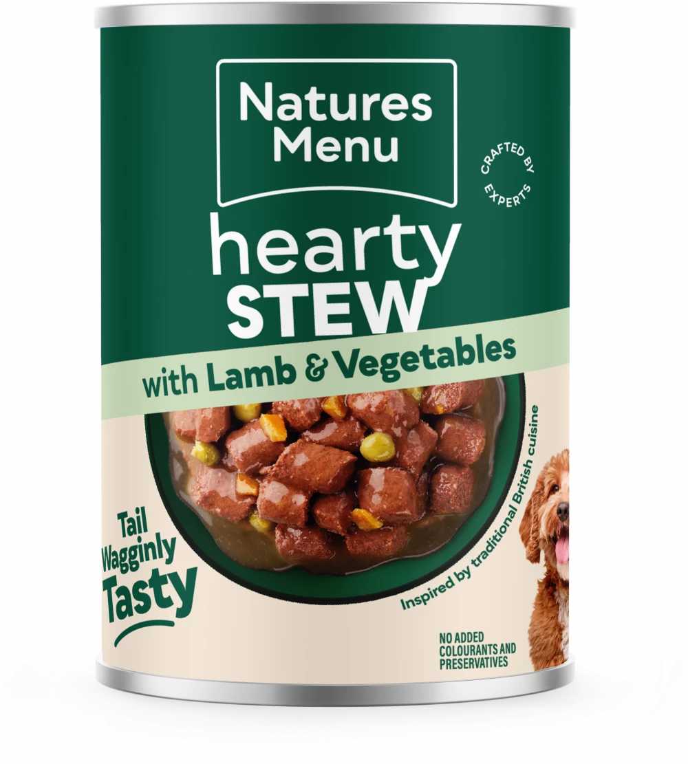 Natures Menu Cans Hearty Stews Lamb For Adult Dogs 12 x 415g