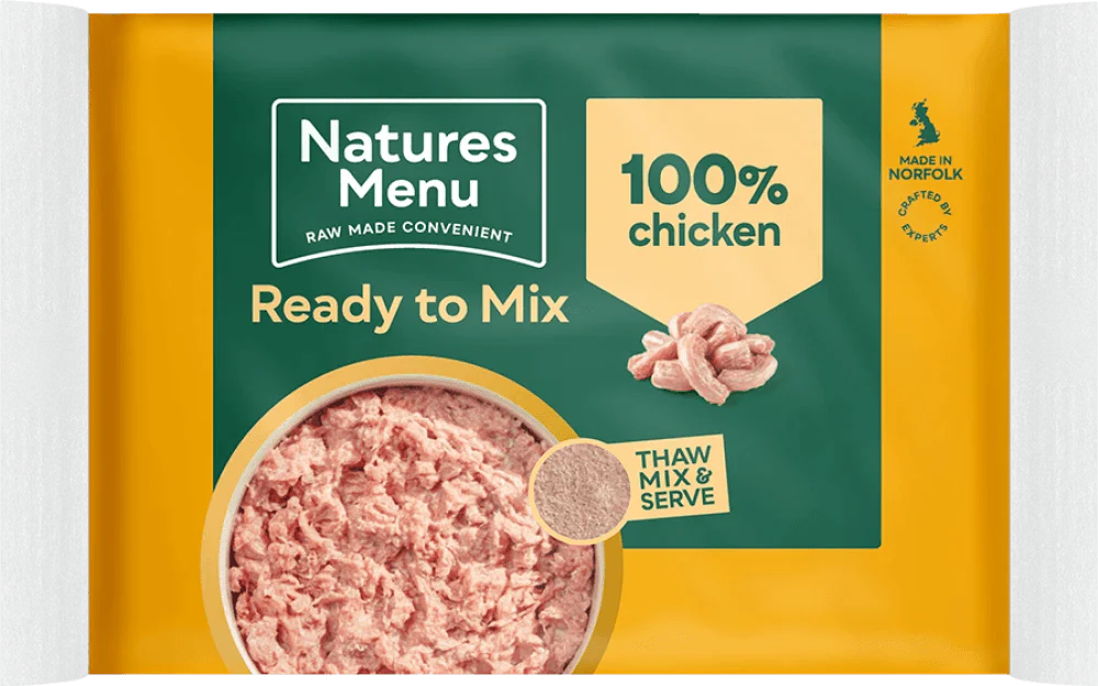 Natures Menu Just 100% Chicken Mince 400g - Ormskirk Pets