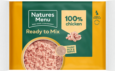 Natures Menu Just 100% Chicken Mince 400g - Ormskirk Pets