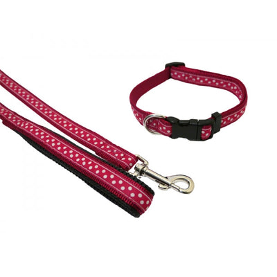 Wag 'n' Walk Fashion Collars Red/Spotty