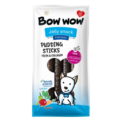 Bow Wow Pudding Sticks Tripe & Collagen Caramel x 6