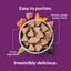 Nutriment Raw Turkey & Salmon Nuggets for Senior Dogs 1kg