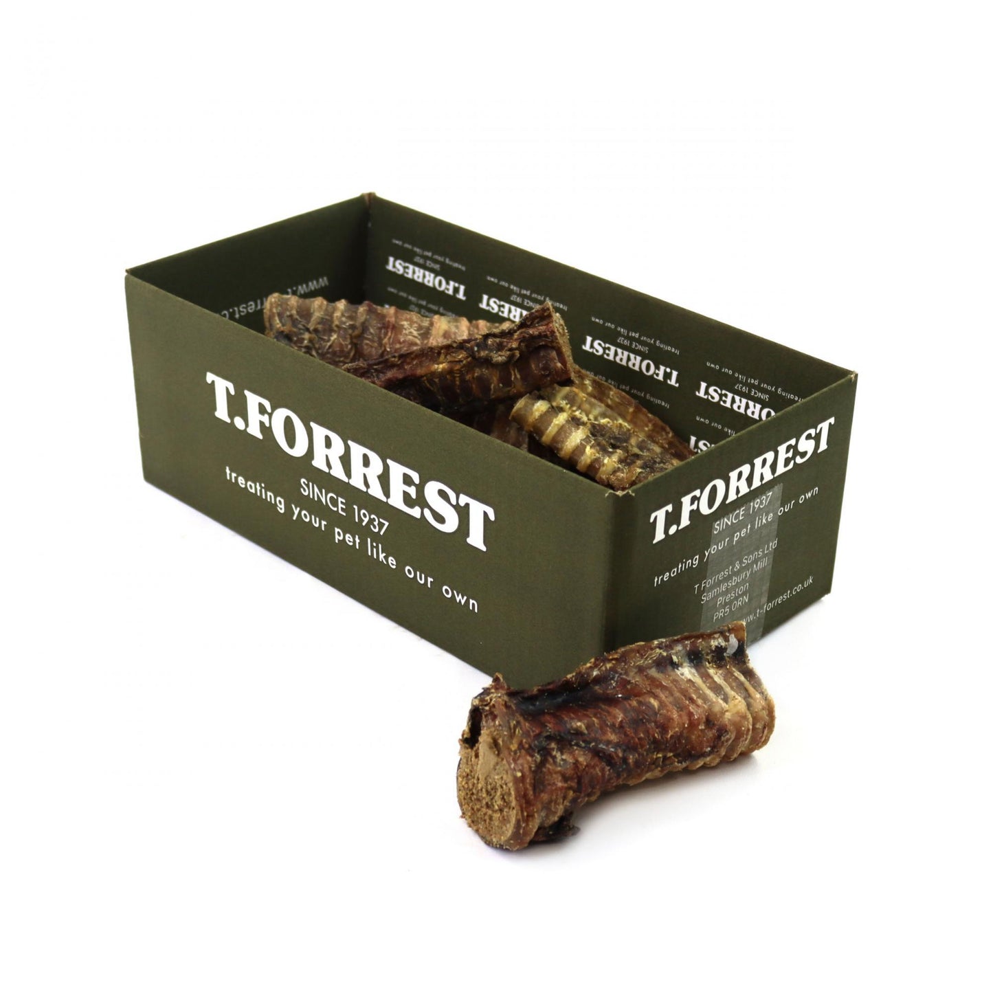 T Forrest Meat Filled Trachea 20 - Ormskirk Pets