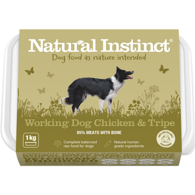 Natural Instinct Working Dog Chicken & Tripe